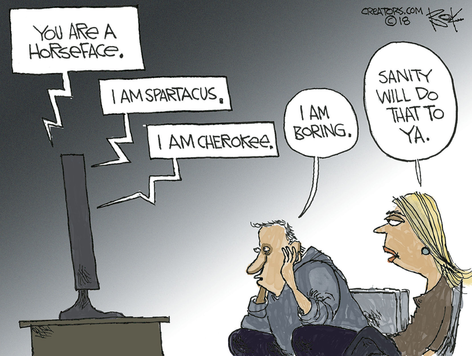 Saturday cartoon